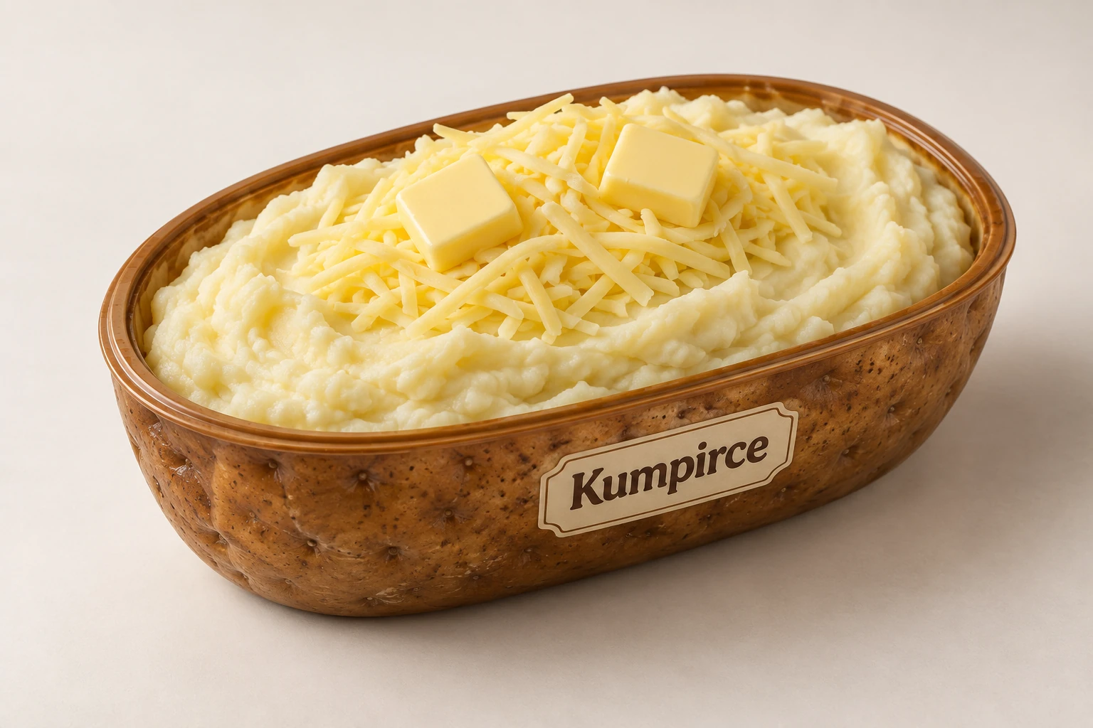 KUMPİRCE · Kumpir sunumu