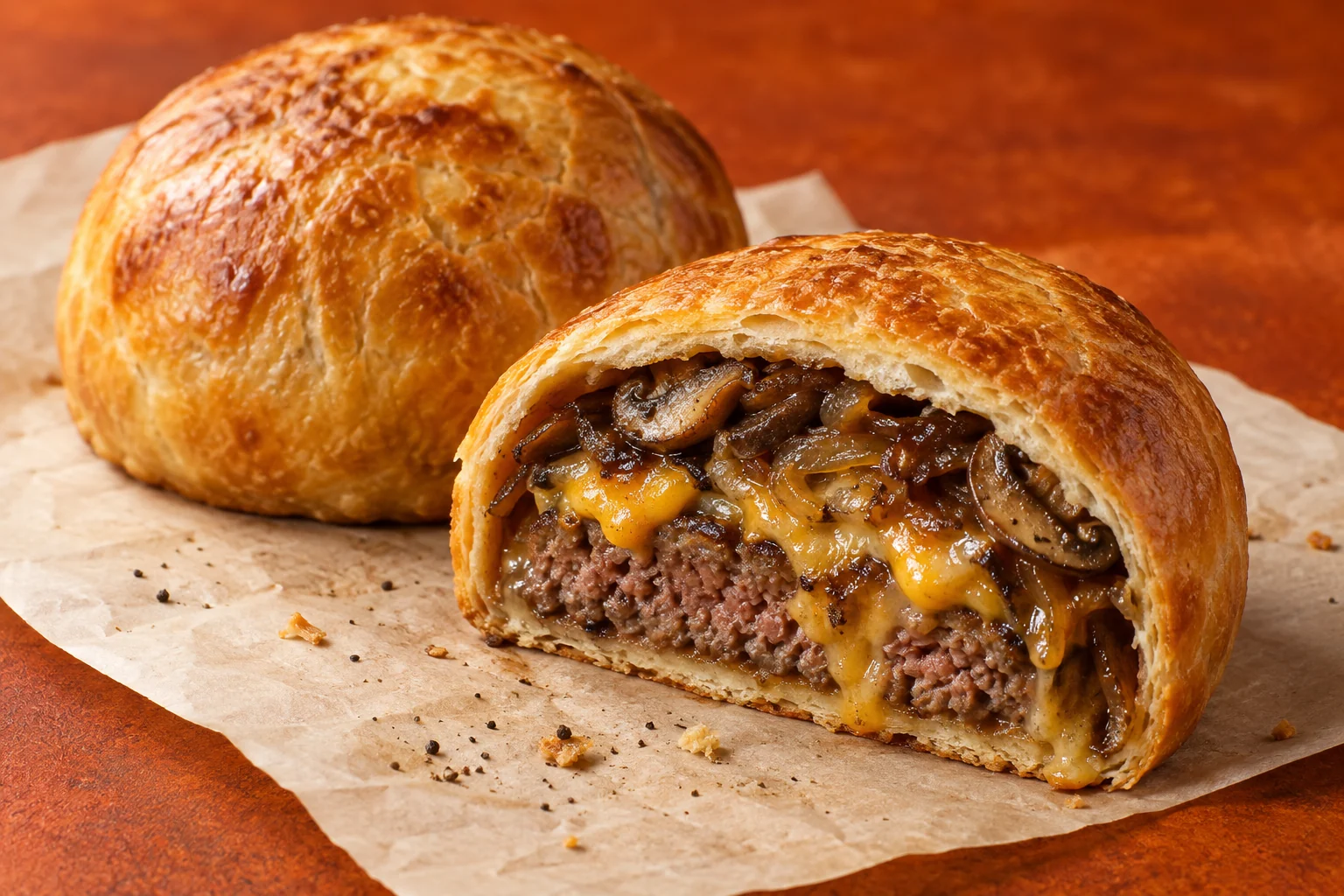 Porto Burger · Burger sunumu